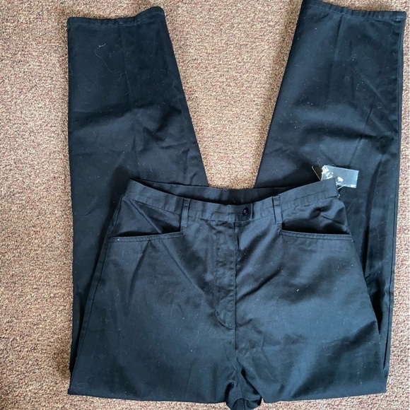 NWT Style & Co. Wrinkle free twill black slacks will make you look great. New. - Picture 6 of 8